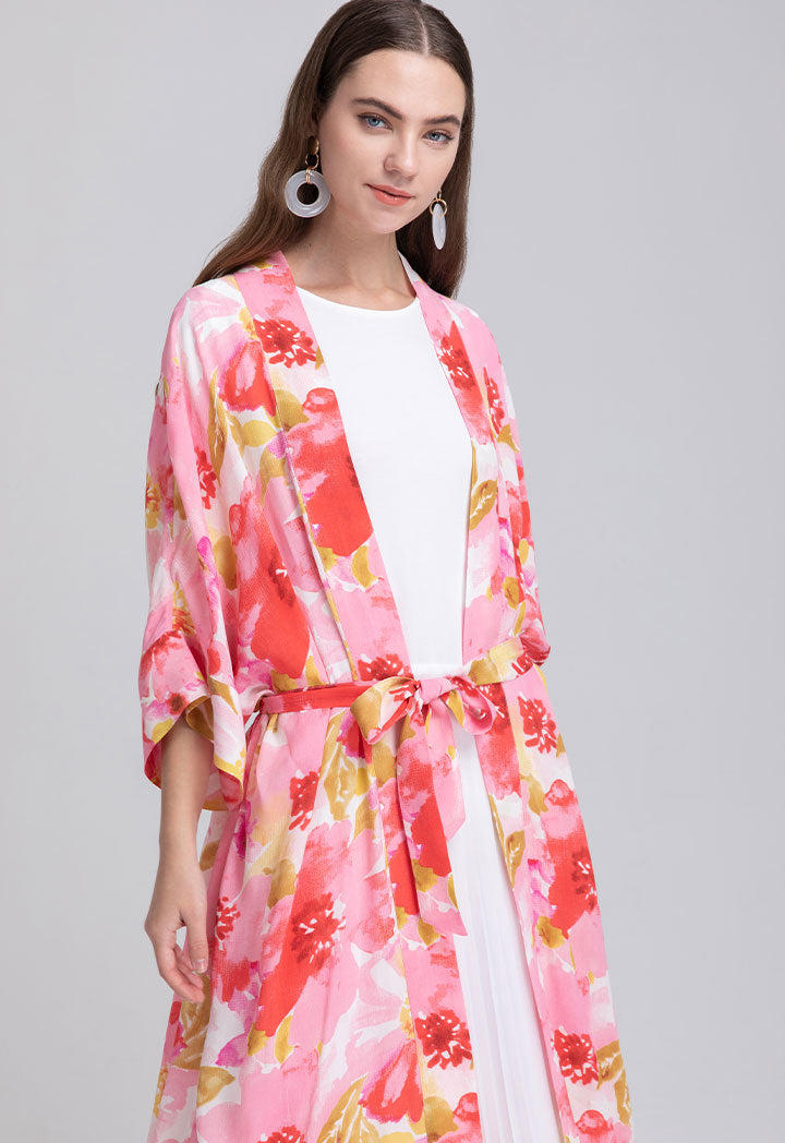 Allover Printed Outerwear