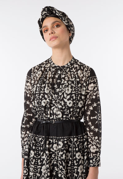 Arabic Print Dress - Fresqa