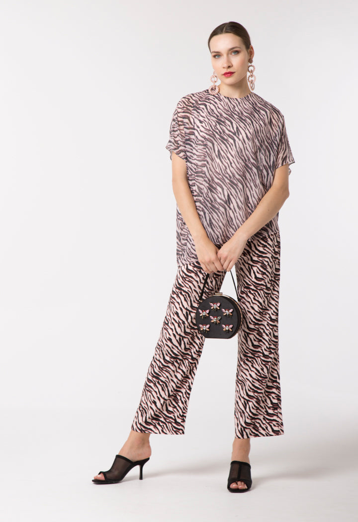 Animal Print Blouse - Fresqa