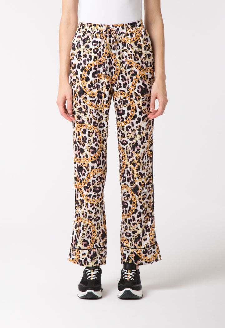 Chain Print Trouser - Fresqa