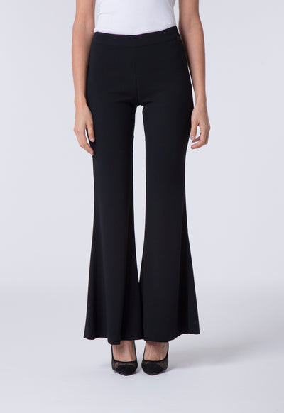 Bell Bottom Black Trouser