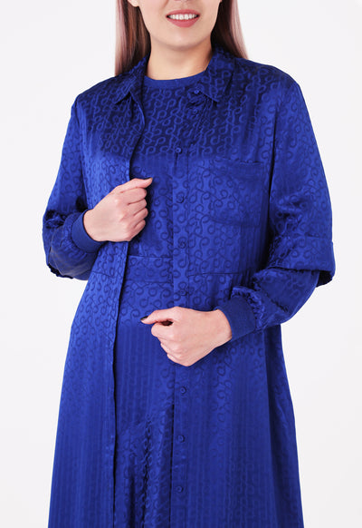 Jacquard Shirt Dress