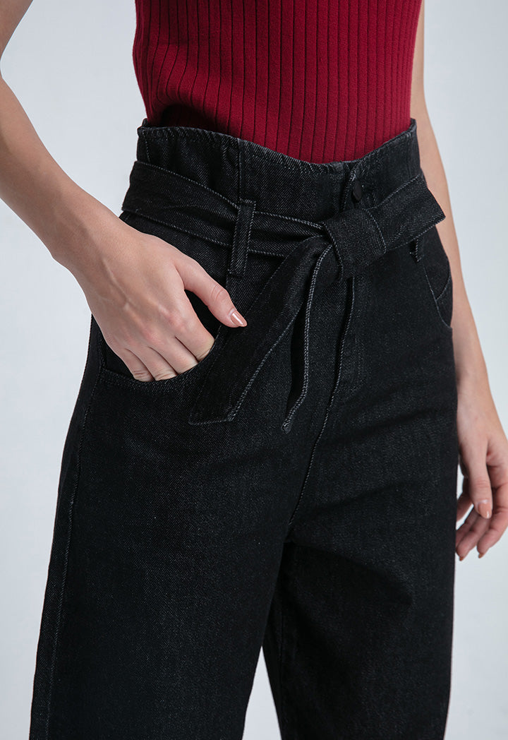 High Waist Denim Pants