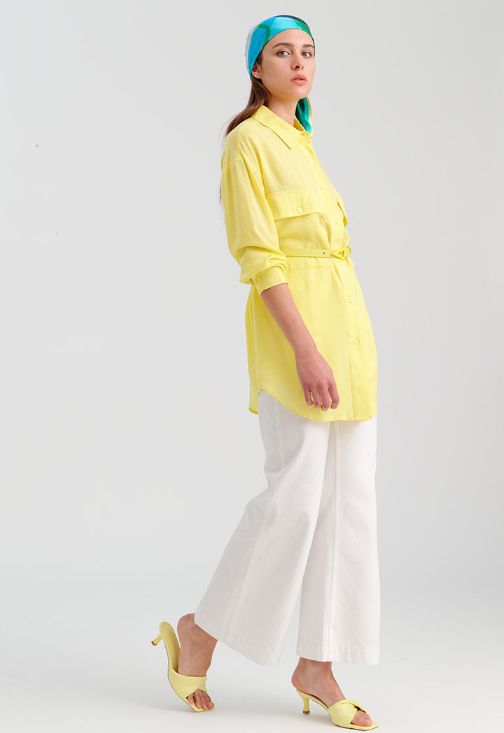 Regular Fit Solid Shirt