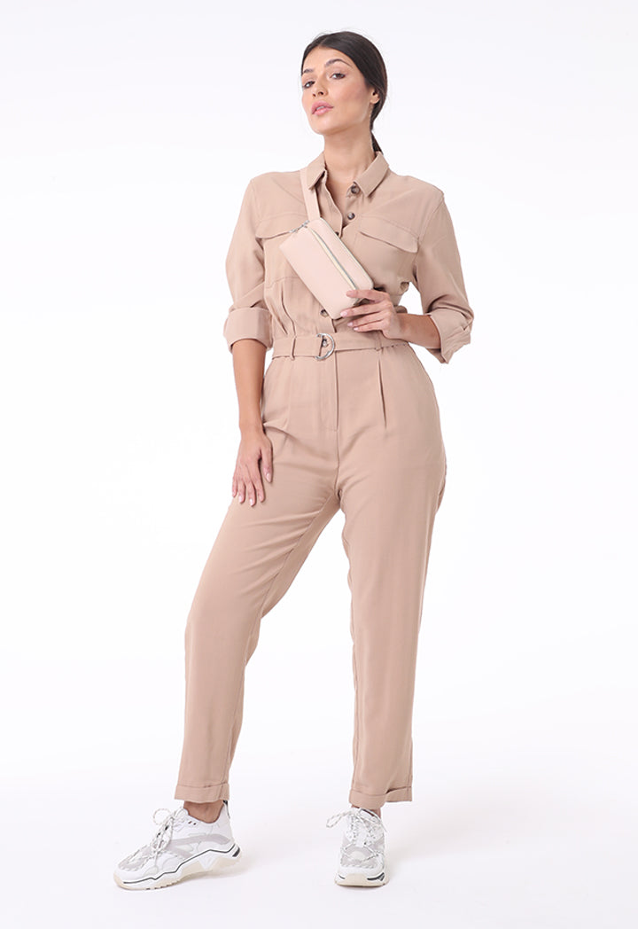 Collared Jumpsuit
