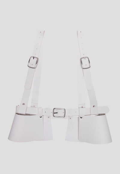 Wide Suspender Waist Belt