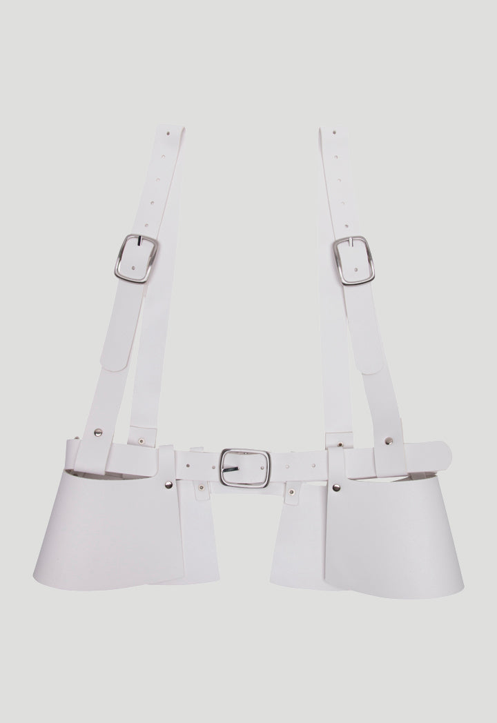 Wide Suspender Waist Belt