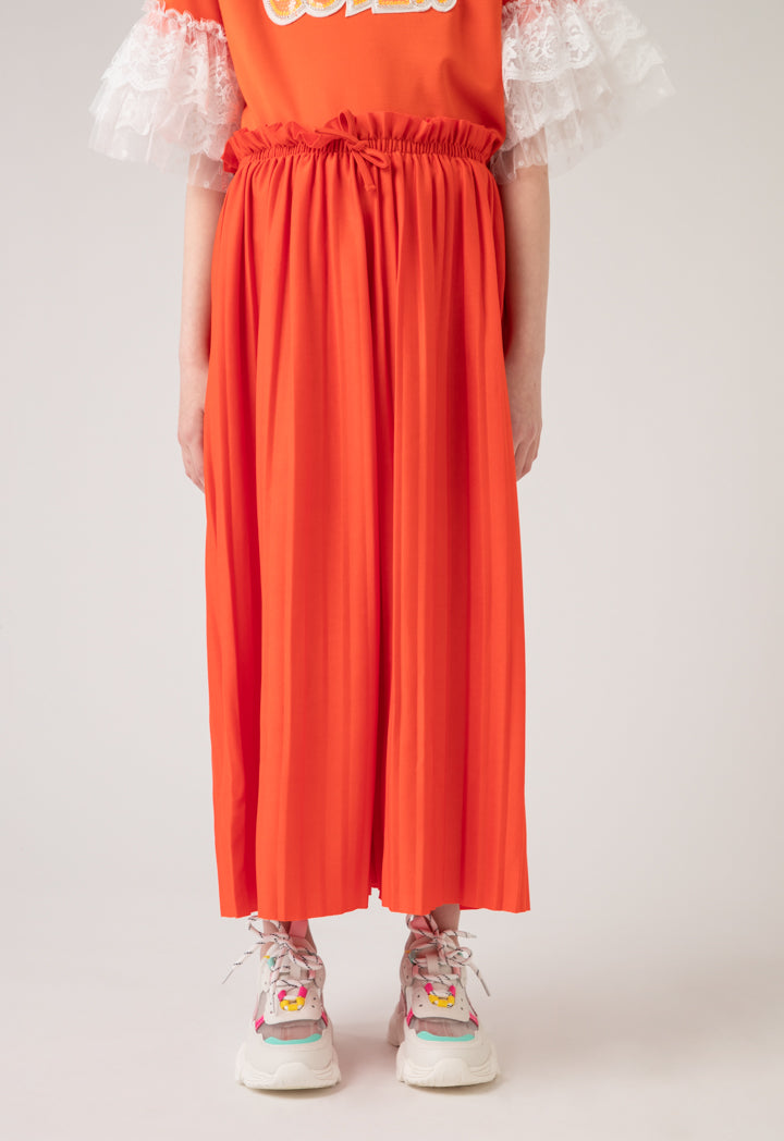 Jersey Pleated Culottes