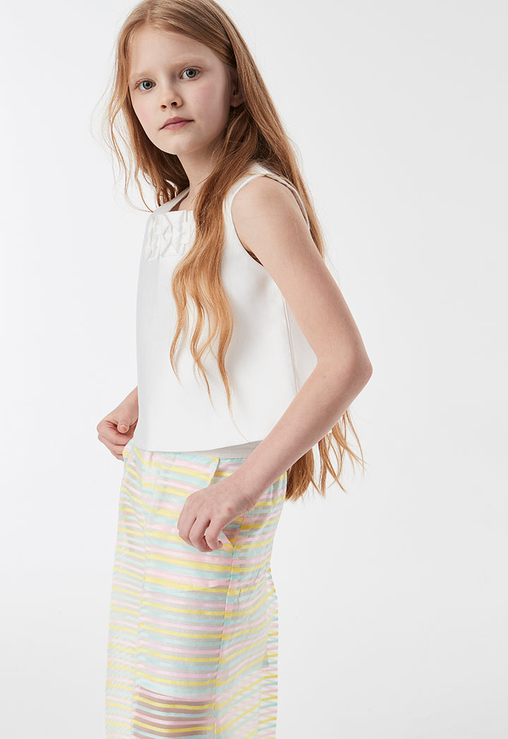 Multi-Color Organza Pants