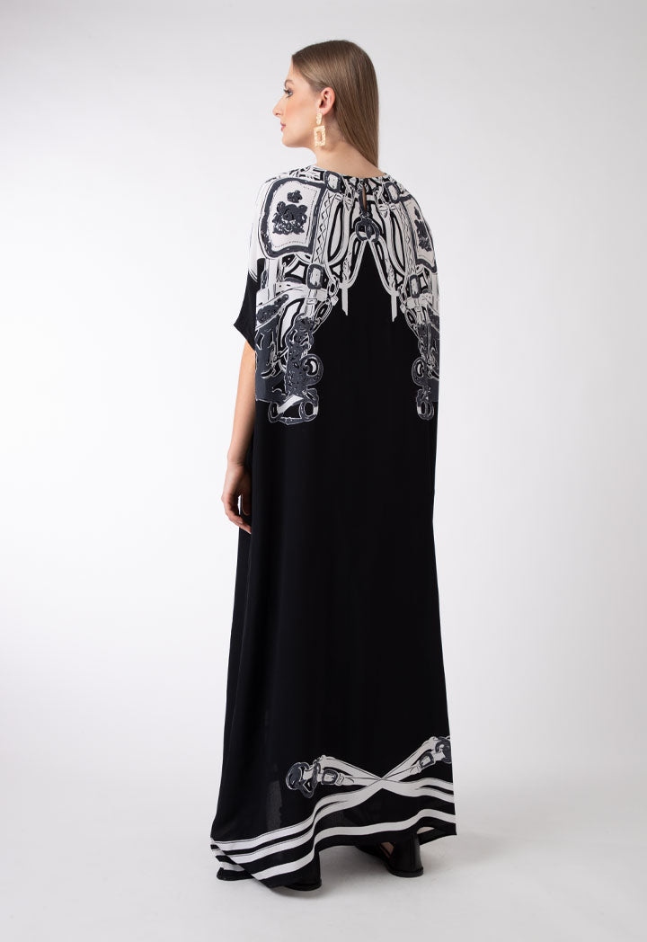 Straight Fit Printed Dress