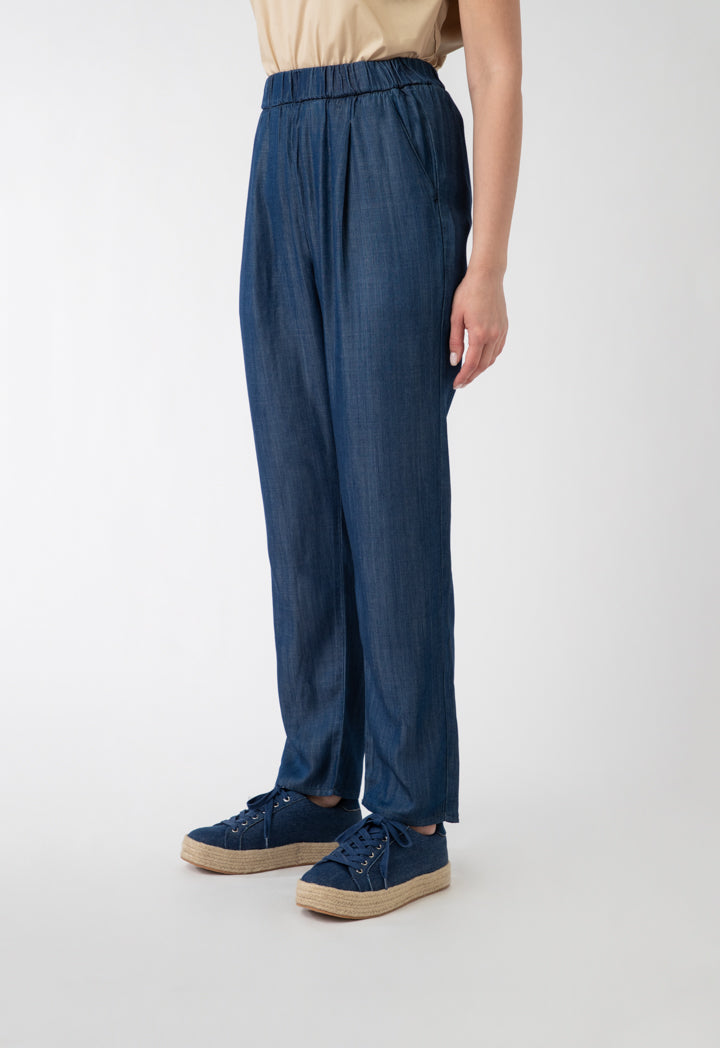 Relaxed Fit Denim Trouser