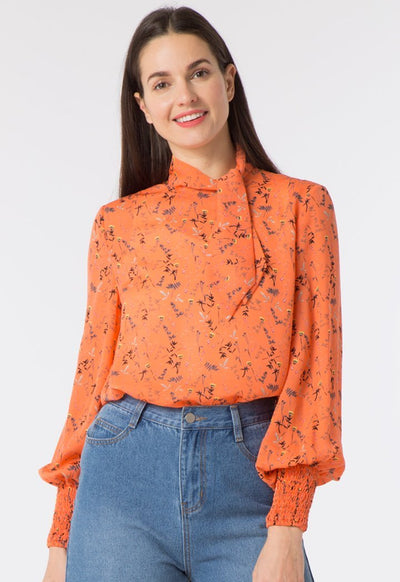 Floral Print Blouse