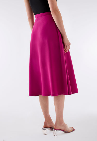 Midi Length -Line Skirt