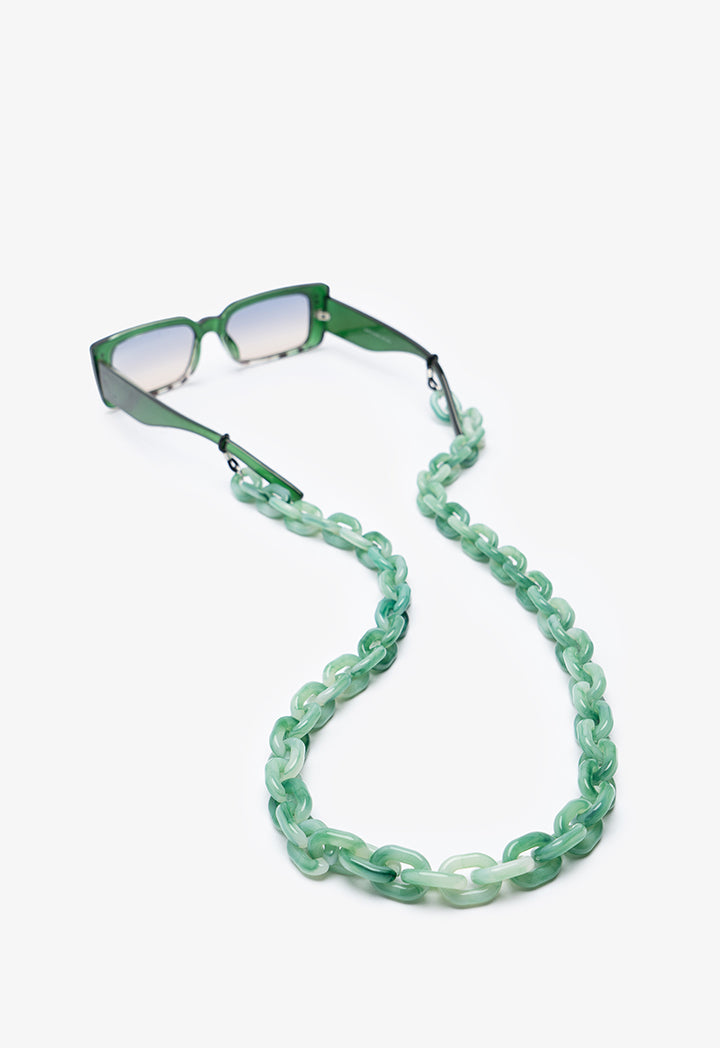 Marble Chunky Acrylic Link Eyeglasses Holder