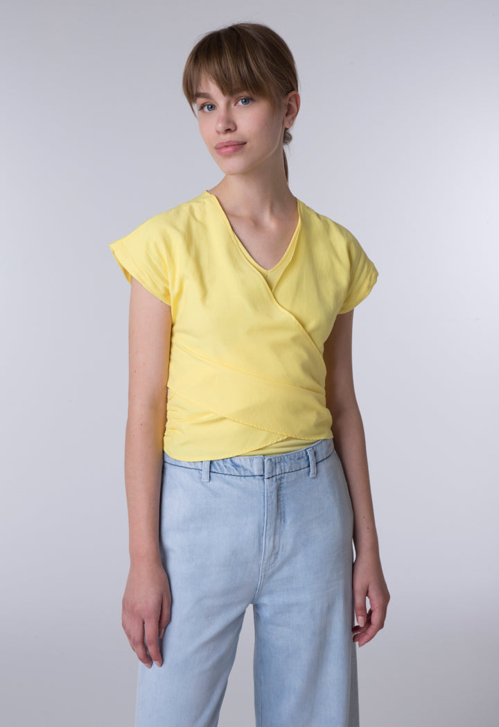 Bodysuit With Attach Cover Up