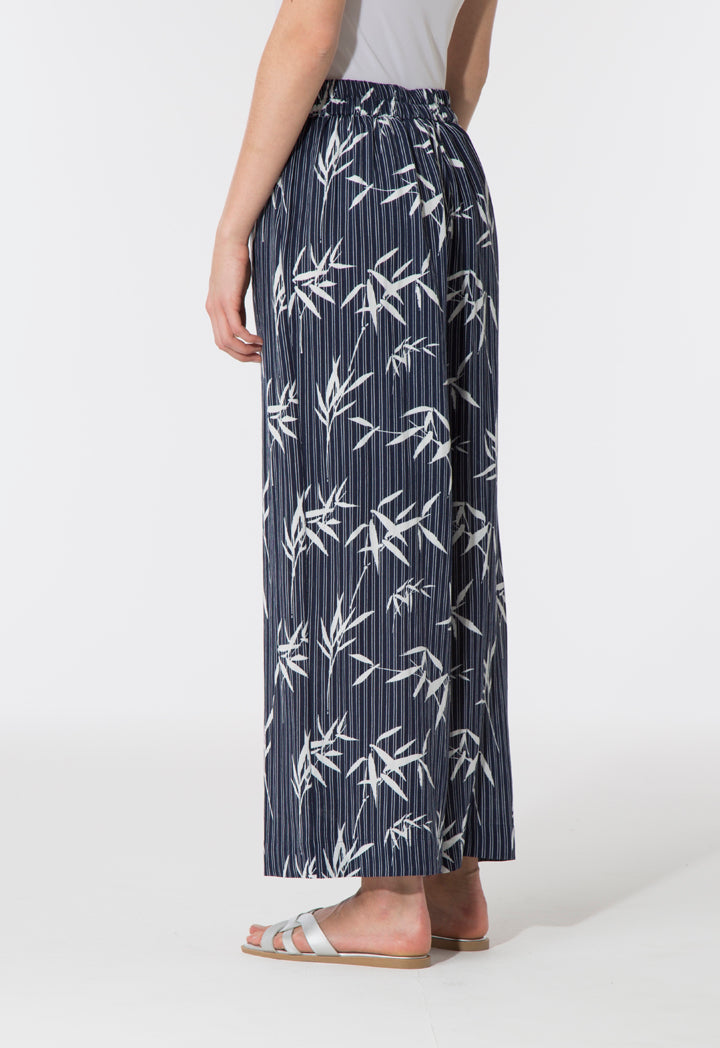 Printed Wide Leg Culottes