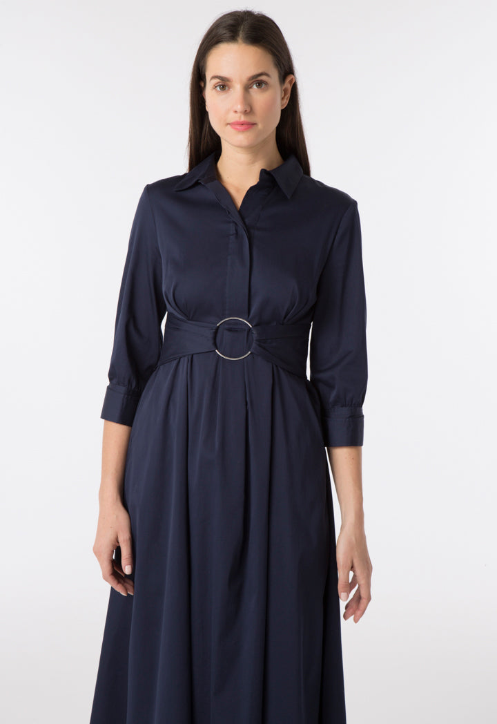 Poplin Belt Dress