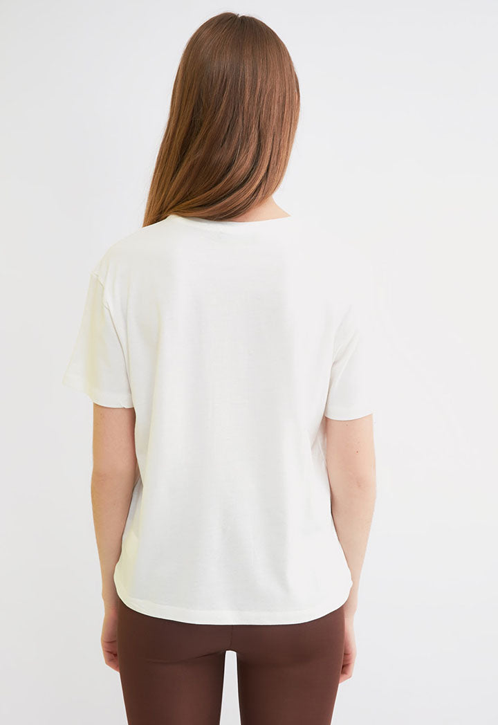 Semi-Fitted Printed T-Shirt