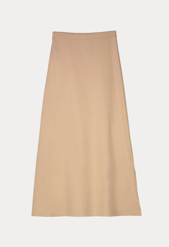 Basic Maxi A-Line Skirt