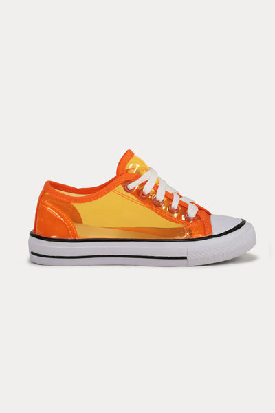 Jelly Transparent Low Cut Sneakers