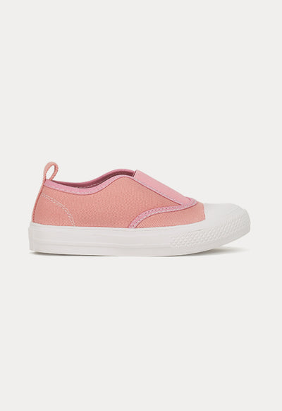 Elastic Top Slip On Sneakers