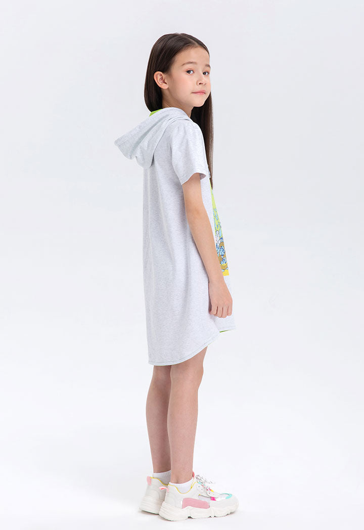 Tom And Jerry Hoodie High Low Dress