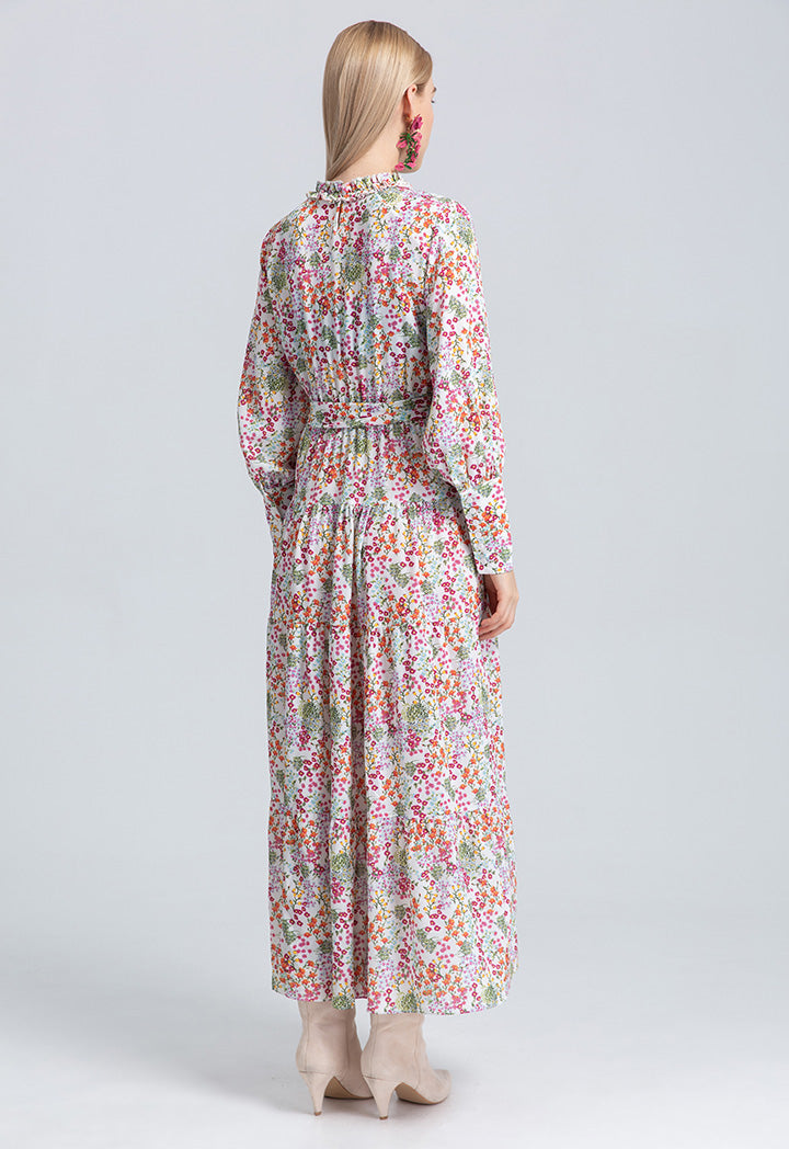 All Over Printed Dress