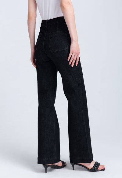 Bell Bottom Solid Trouser