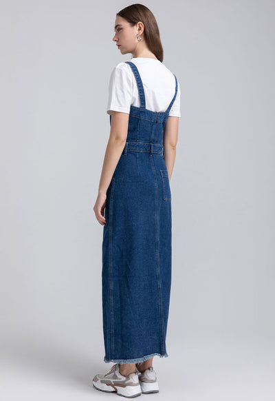 Pinafore Denim Dress