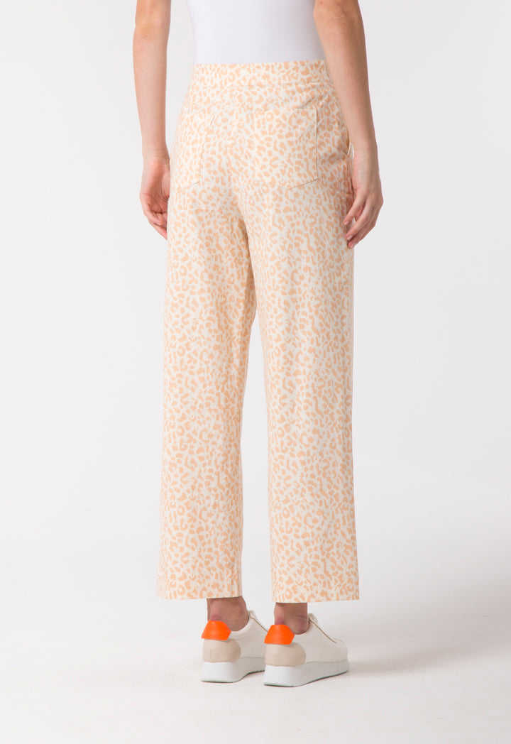 Leopard Wide Leg Trouser - Fresqa