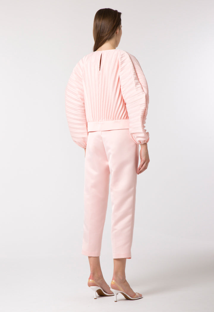 Pleated Pastel Blouse - Fresqa