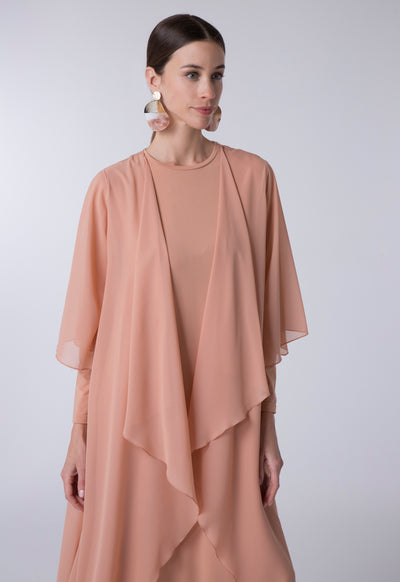 Flounce Outer Combo Abaya