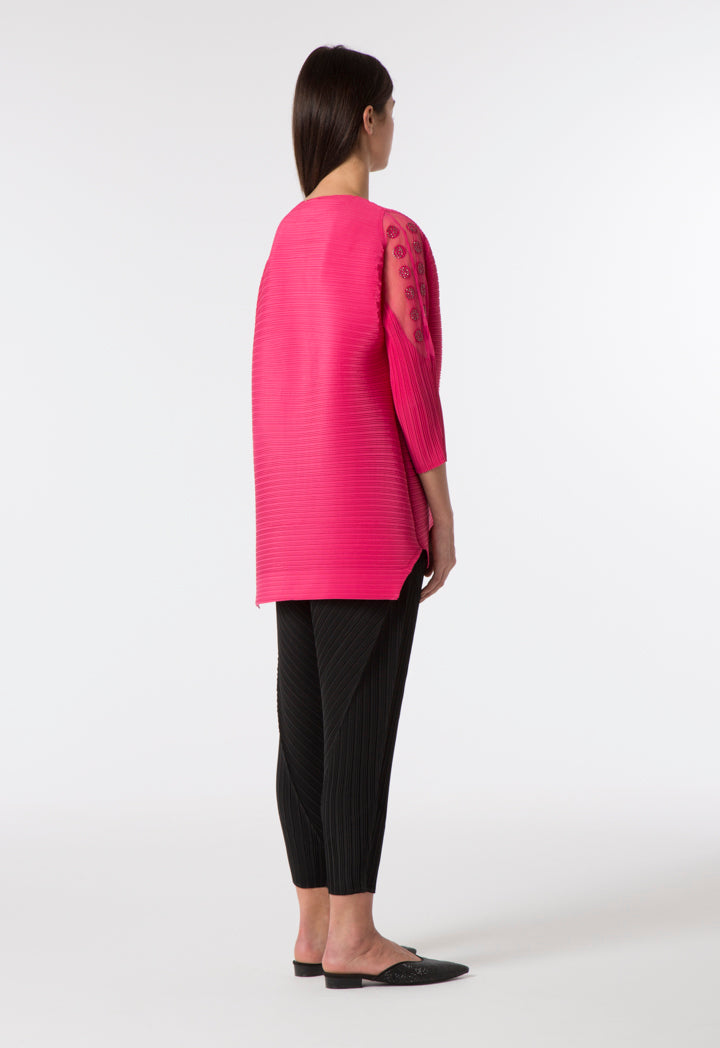 Micro Pleated Blouse