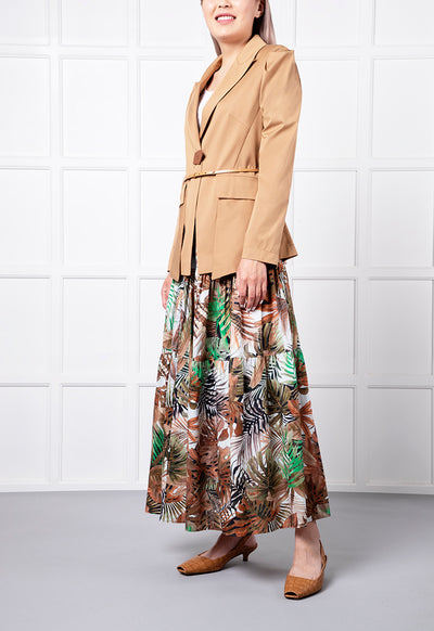 Notched Lapel Outerwear