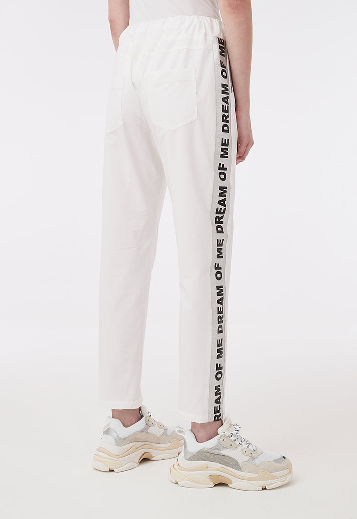 White Jogging Pants