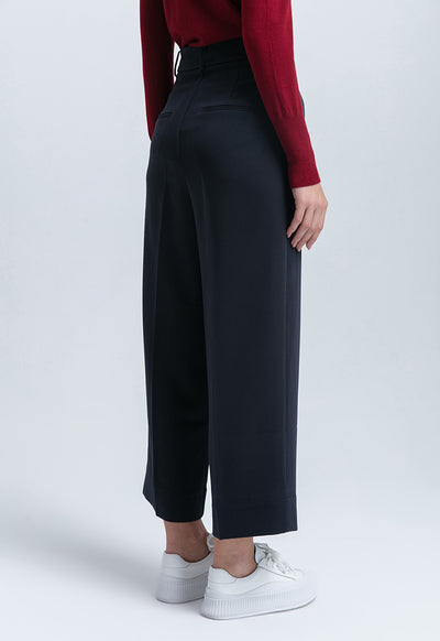 Wide Leg Classic Fit Straight Trouser