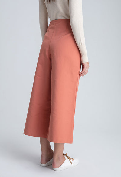 Wide Leg Straight Cut Culottes