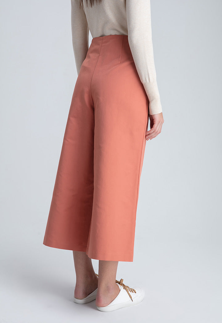 Wide Leg Straight Cut Culottes