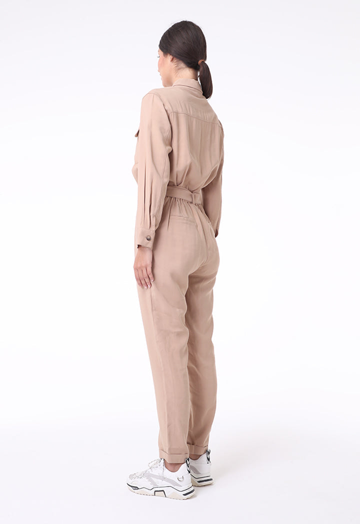 Collared Jumpsuit