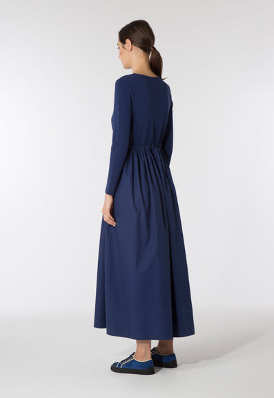 Mixed Media Maxi Dress
