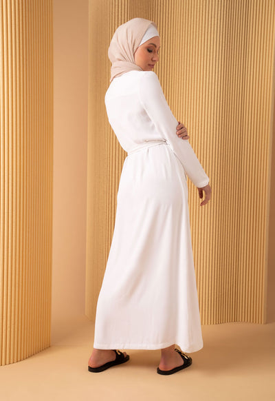 Elegant Long Solid Dress