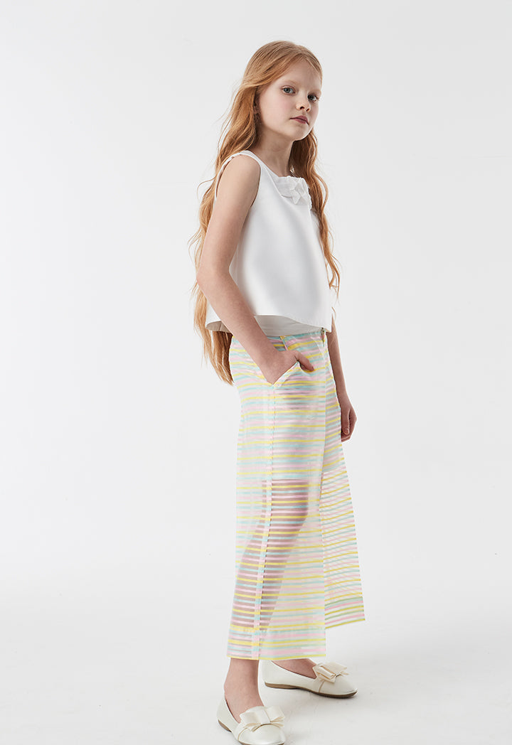 Multi-Color Organza Pants