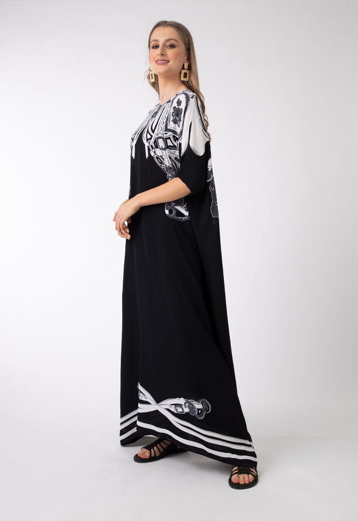 Straight Fit Printed Dress