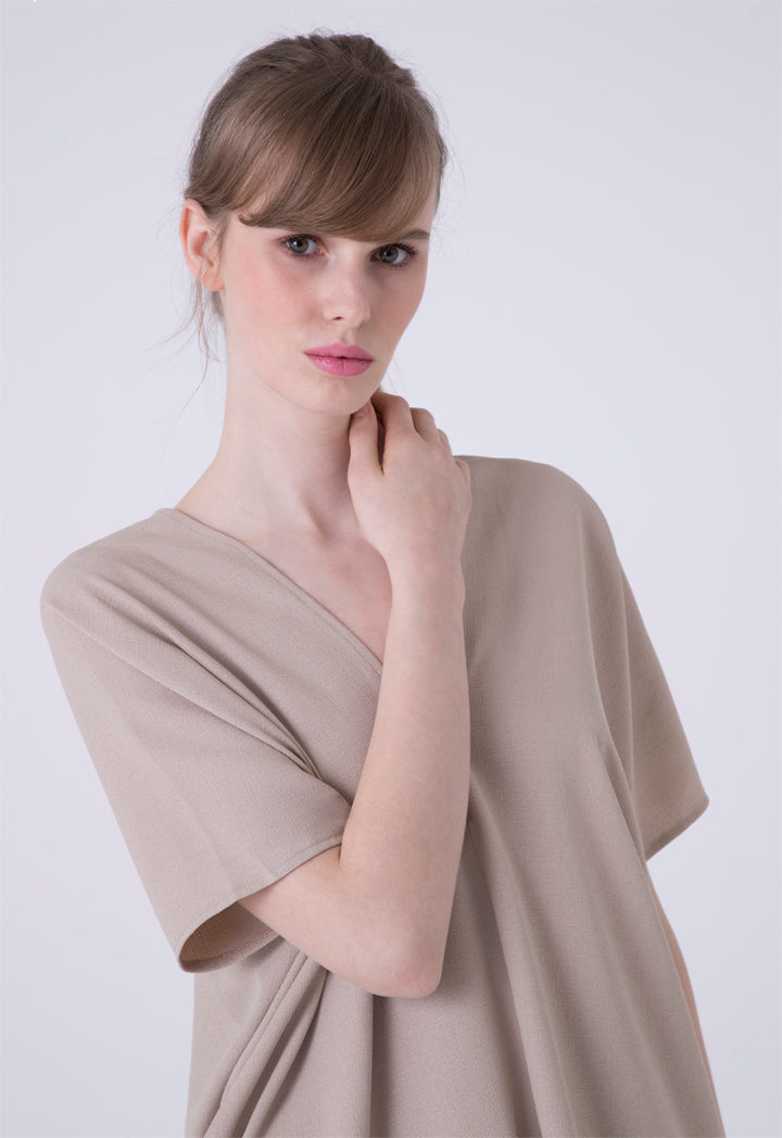 Linen Boxy Top