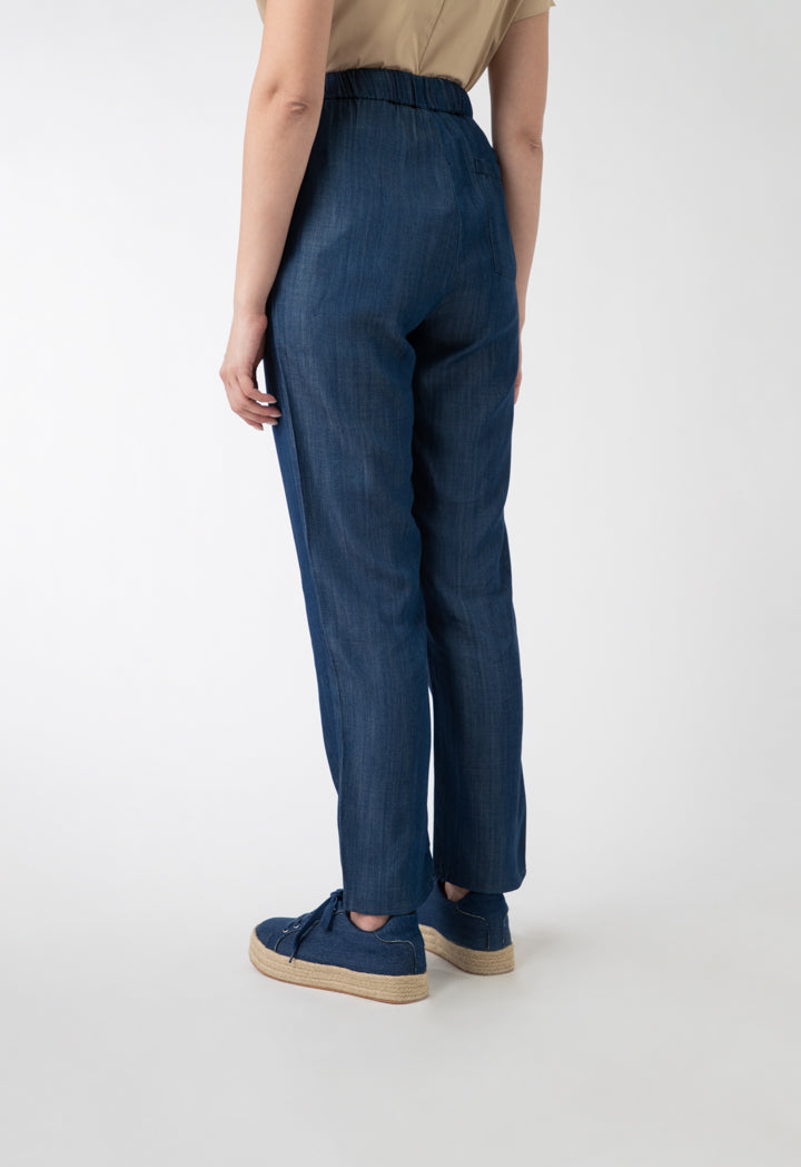 Relaxed Fit Denim Trouser