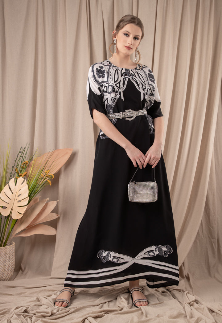 Straight Fit Printed Dress