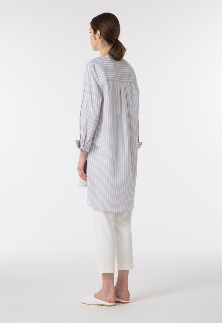 Poplin Stripe Shirt