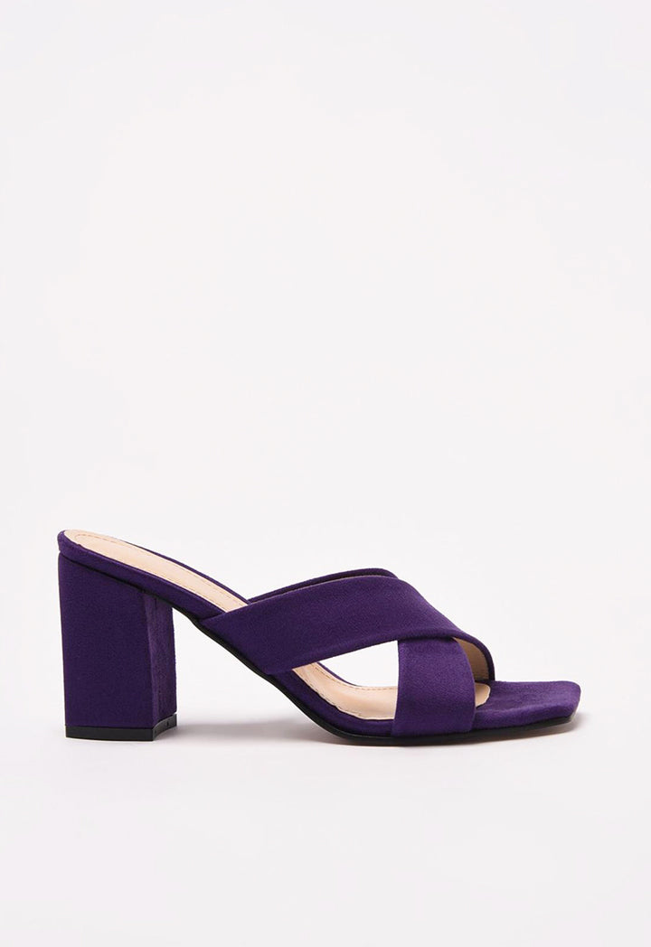 Cross Strap High Heel Sandal