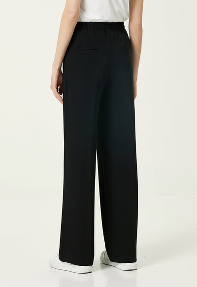 Collection Crepe Pajama Trouser Black