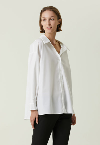 Collection Loose Cotton Shirt White